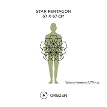Load image into Gallery viewer, Star Pentagon
